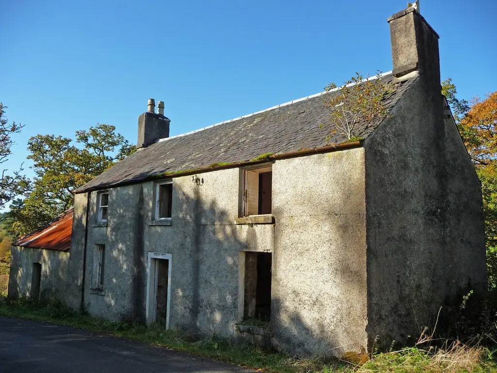 Image showing a buyer claiming a derelict property