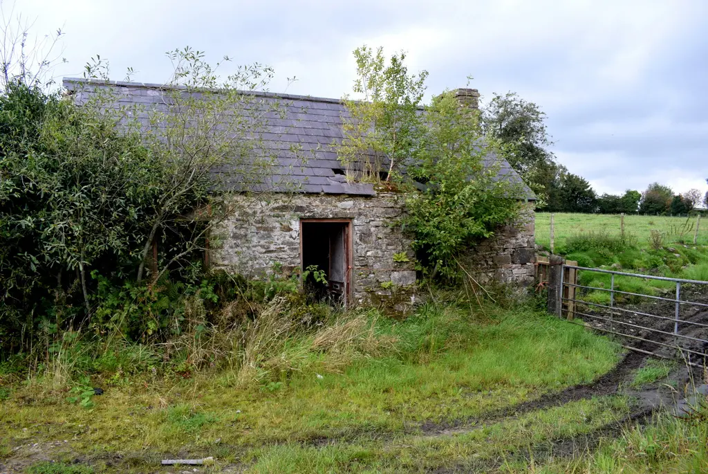 Image showing a completely derelict property