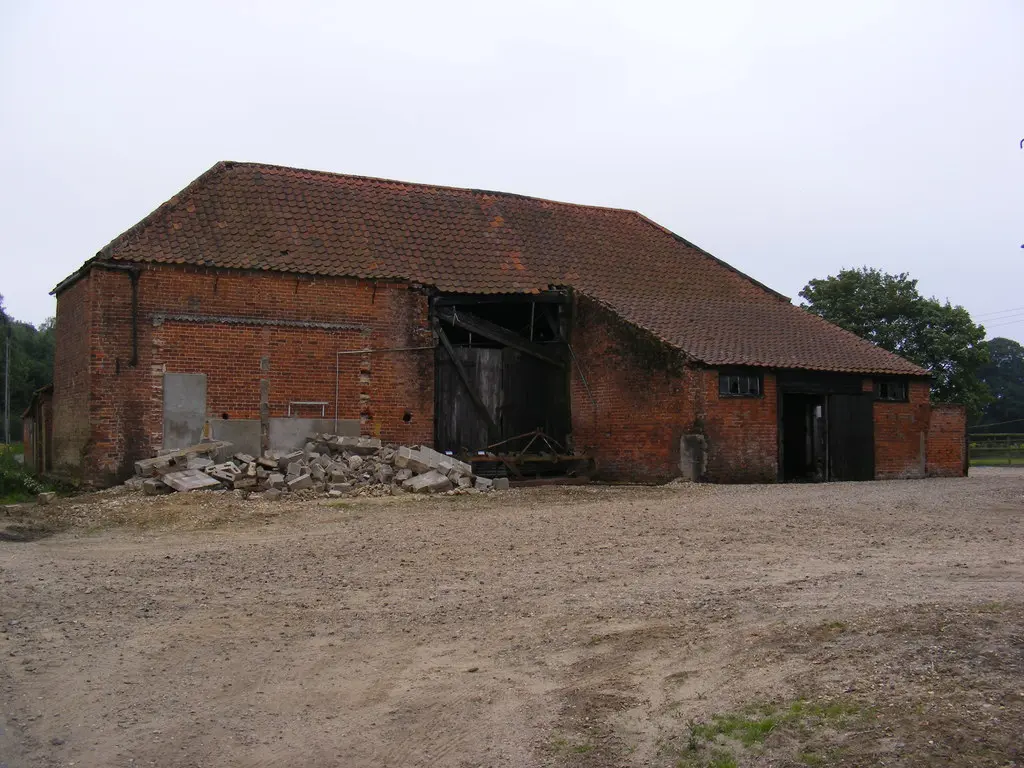 Image showing a stone barn for conversion