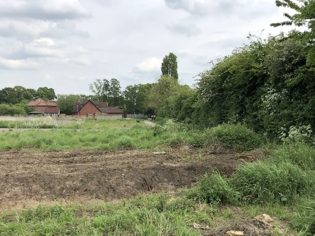 Image showing a piece of derelict land in the countryside