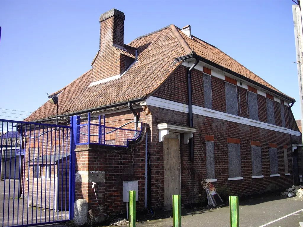 Image showing derelict buildings in Romford