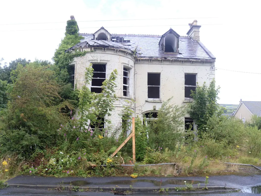 Image showing a derelict property in England