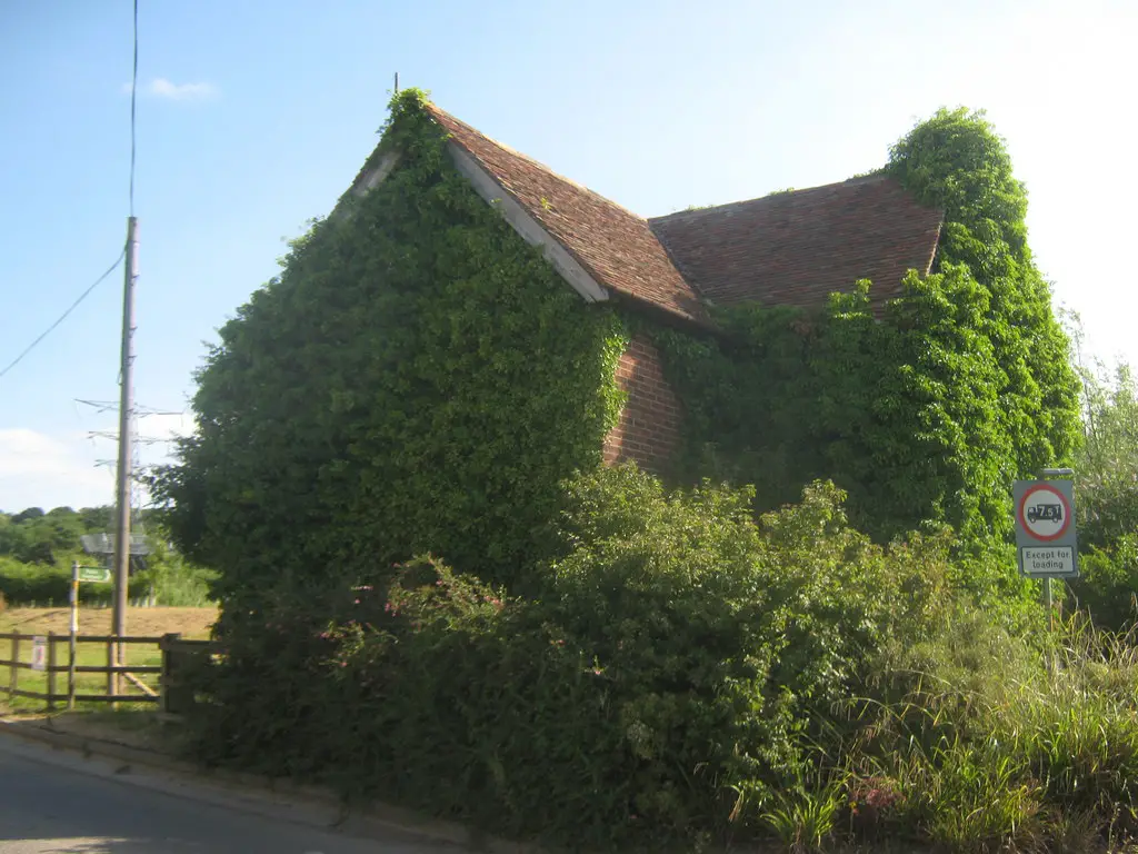 Image showing an abandoned house in England