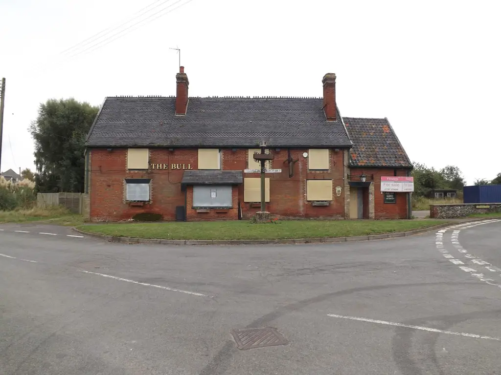 Image showing a derelict former pub