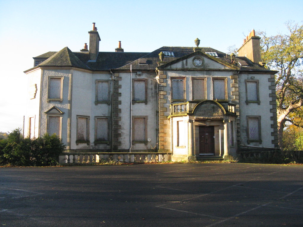 Image showing a derelict house near Edinburgh
