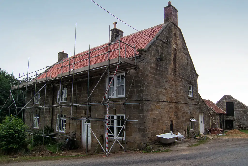 Image showing a property being renovated