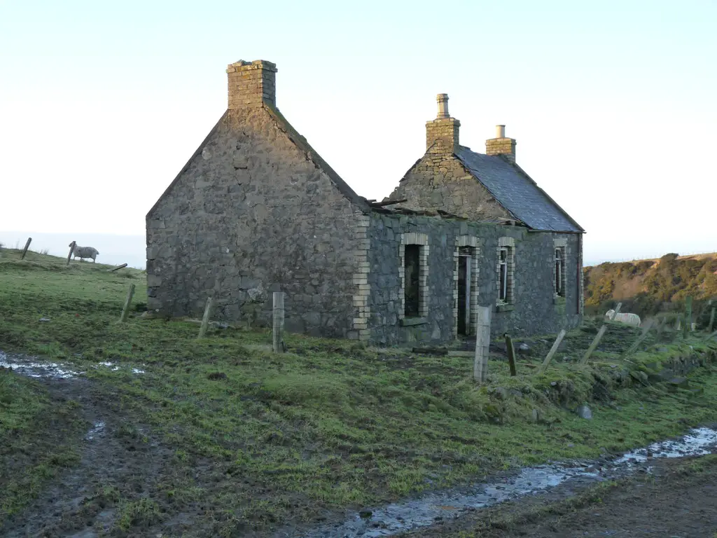 Land with a derelict cottage