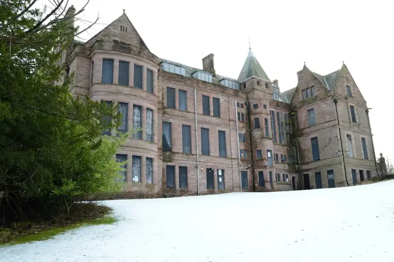 There are many abandoned mansions in the UK