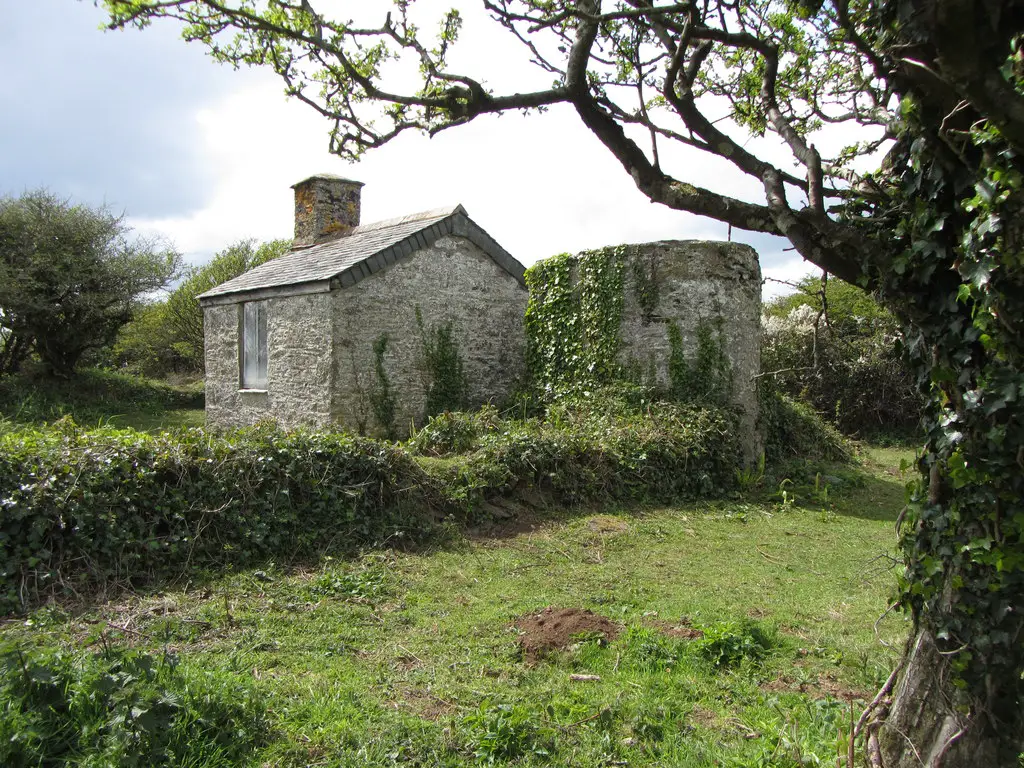 Image showing a derelict building in Cornwall