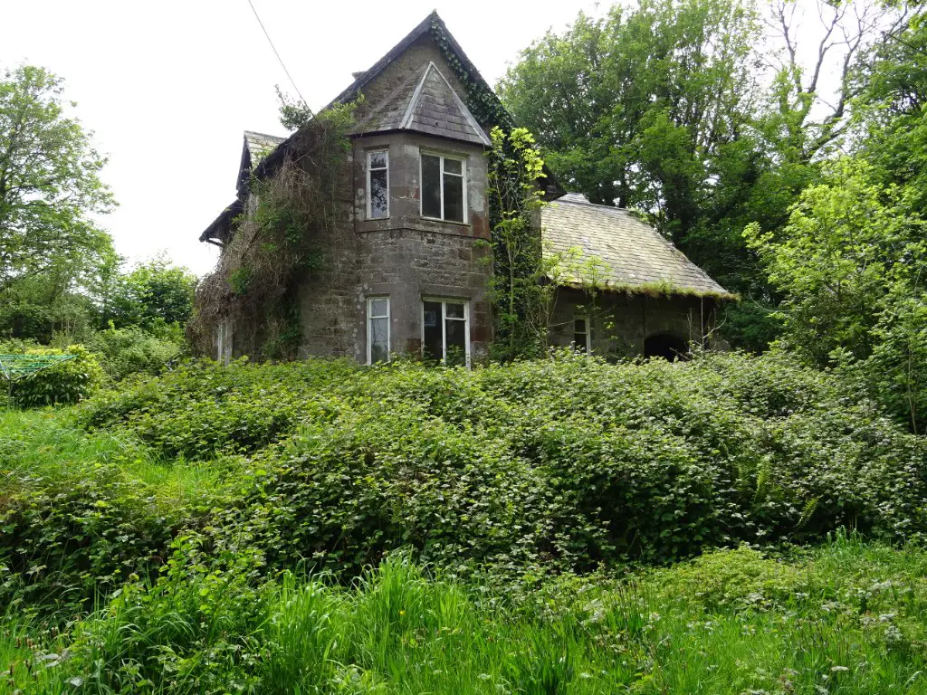 Image showing a derelict property for sale