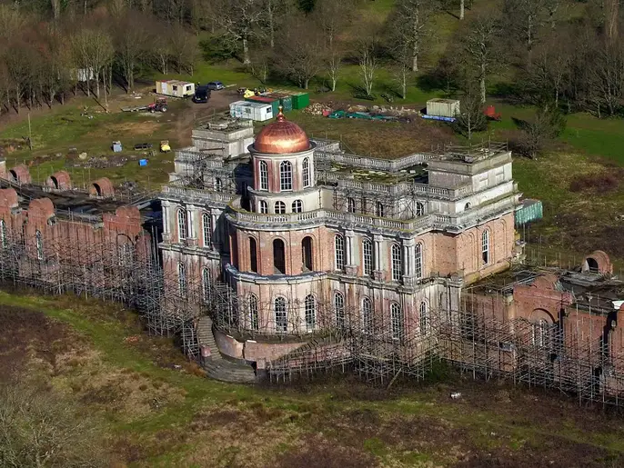 Image showing abandoned mansion Hamilton Palace
