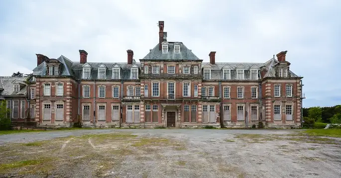 Image showing Kinmel Hall abandoned mansion